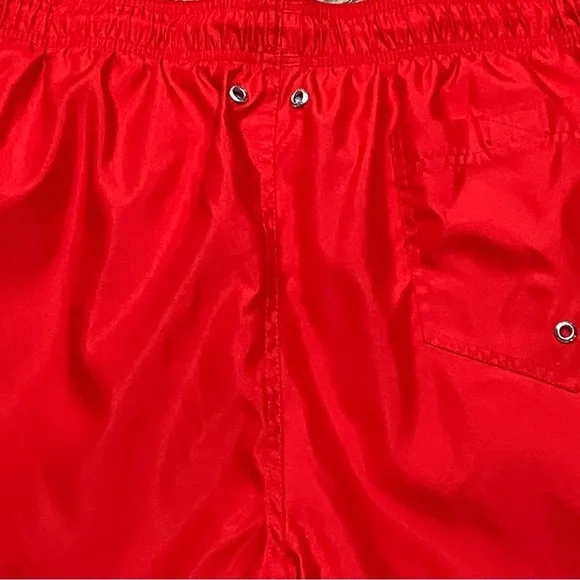 LANDS’ END Men’s Swim Trunks SIZE Large Lined Inside/Side Pockets Drawstring NEW - Picture 8 of 10